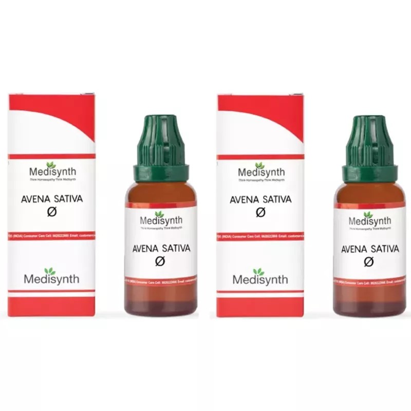 Medisynth Avena Sativa 1X (Q) (30ml, Pack of 2)