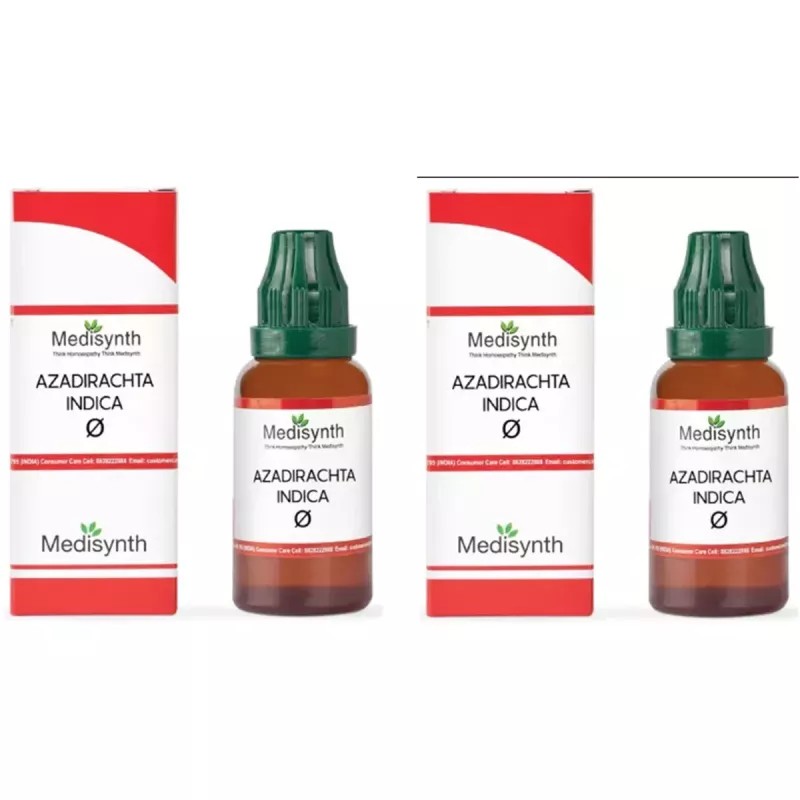 Medisynth Azadirachta Indica 1X (Q) (30ml, Pack of 2)