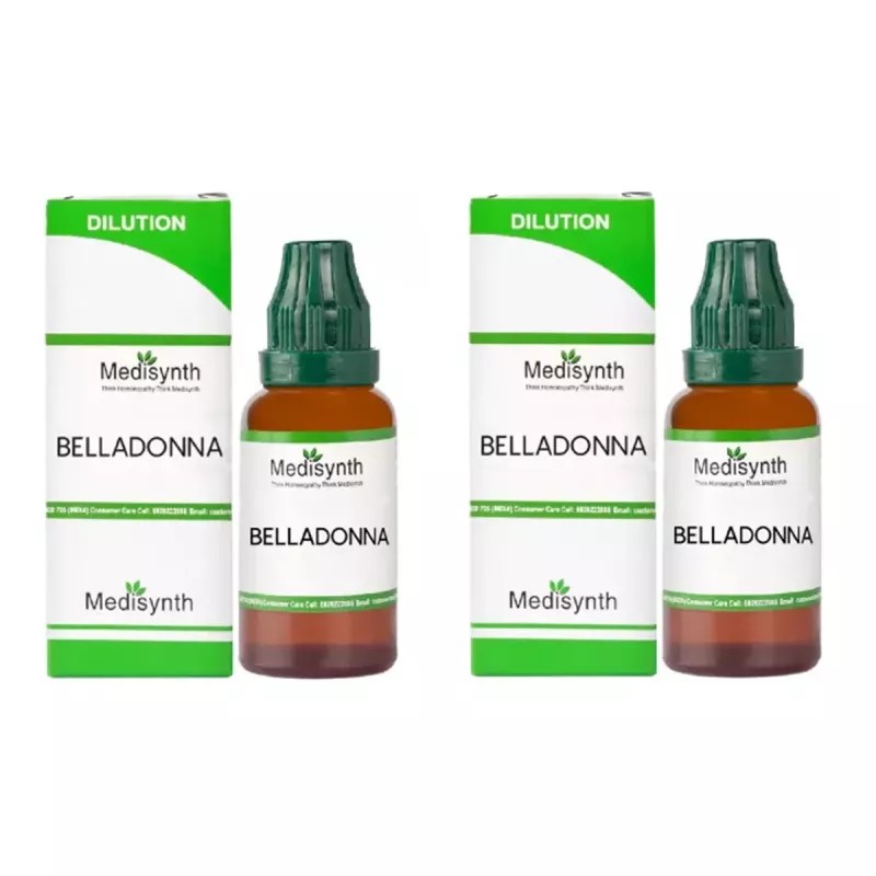 Medisynth Belladonna 30 CH (30ml, Pack of 2)