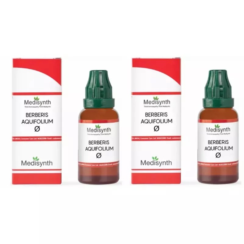 Medisynth Berberis Aquifolium 1X (Q) (30ml, Pack of 2)