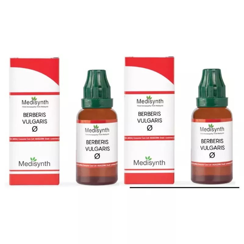 Medisynth Berberis Vulgaris 1X (Q) (30ml, Pack of 2)