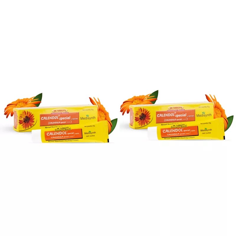 Medisynth Calendula Special Cream (20g, Pack of 2)