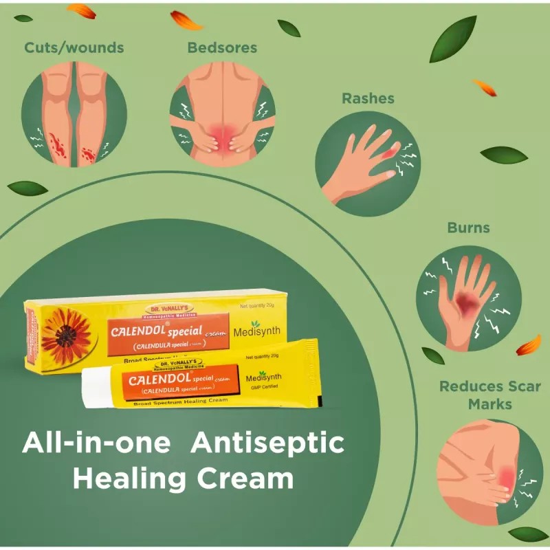 Medisynth Calendula Special Cream (20g, Pack of 2)