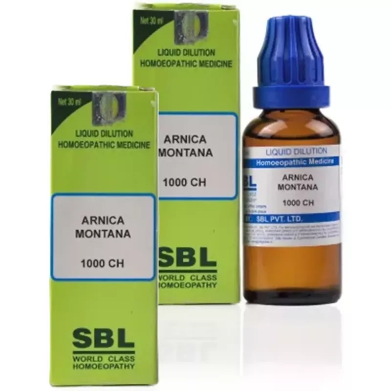 SBL Arnica Montana 1M (1000 CH) (30ml, Pack of 2)