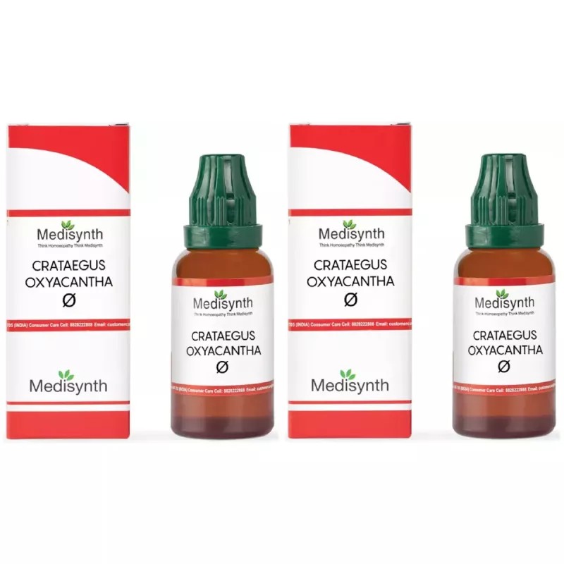 Medisynth Crataegus Oxyacantha 1X (Q) (30ml, Pack of 2)