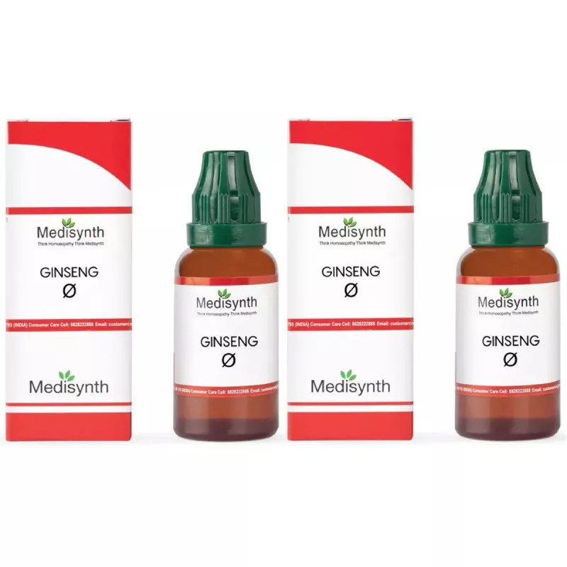 Medisynth Ginseng 1X (Q) (30ml, Pack of 2)