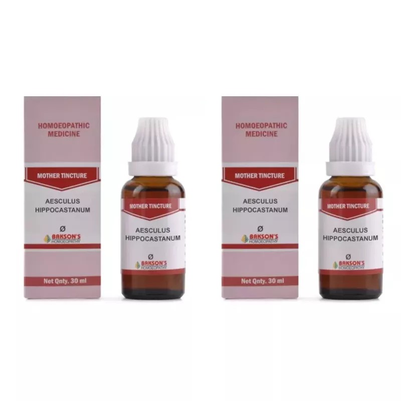 Bakson Aesculus Hippocastanum 1X (Q) (30ml, Pack of 2)