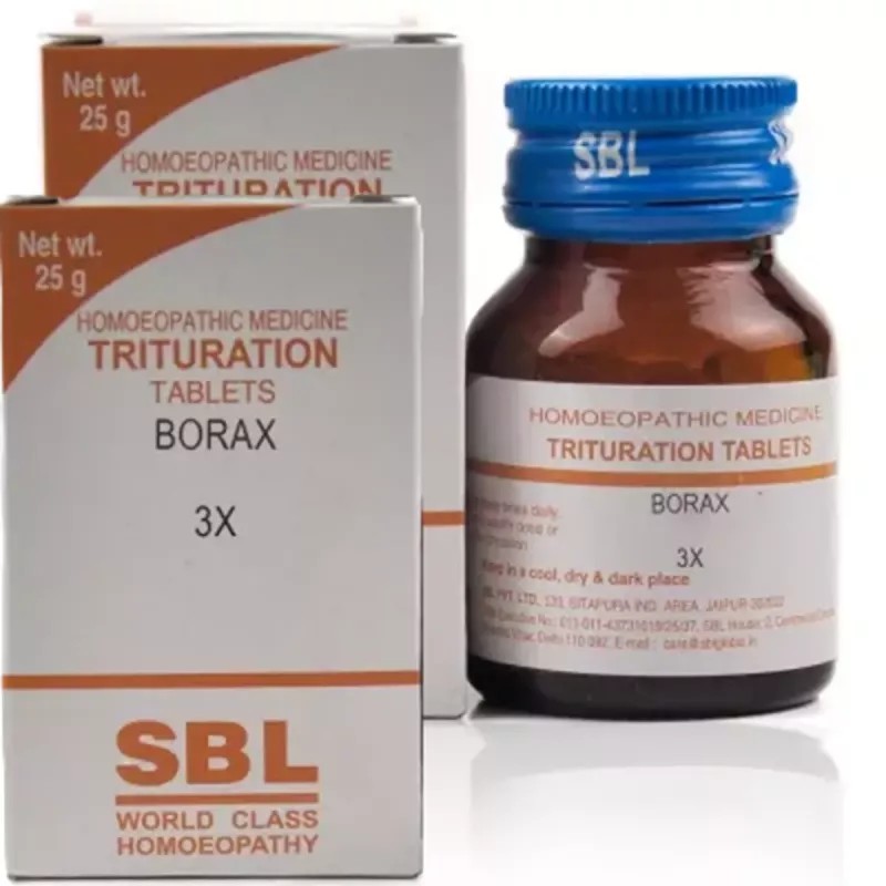 SBL Borax 3X (25g, Pack of 2)
