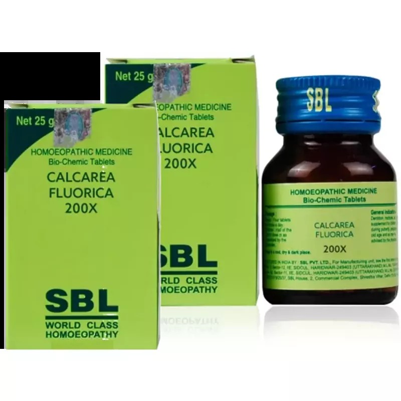 SBL Calcarea Fluoricum 200X (25g, Pack of 2)