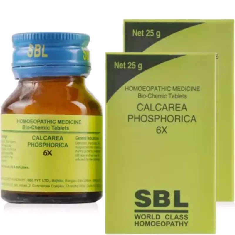 SBL Calcarea Phosphorica 6X (25g, Pack of 2)