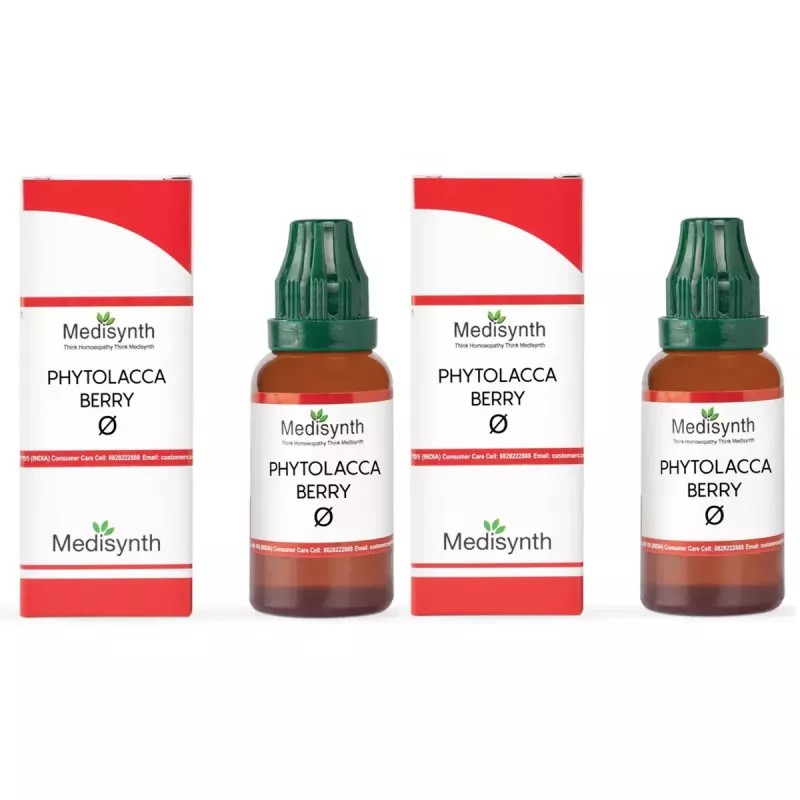 Medisynth Phytolacca Berry 1X (Q) (30ml, Pack of 2)