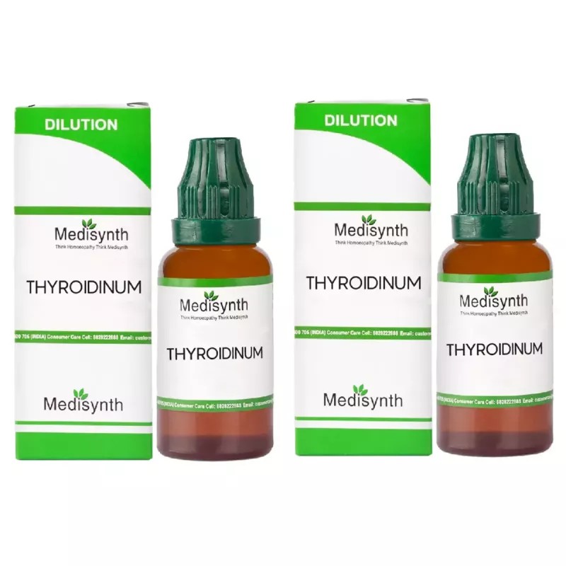 Medisynth Thyroidinum 30 CH (30ml, Pack of 2)