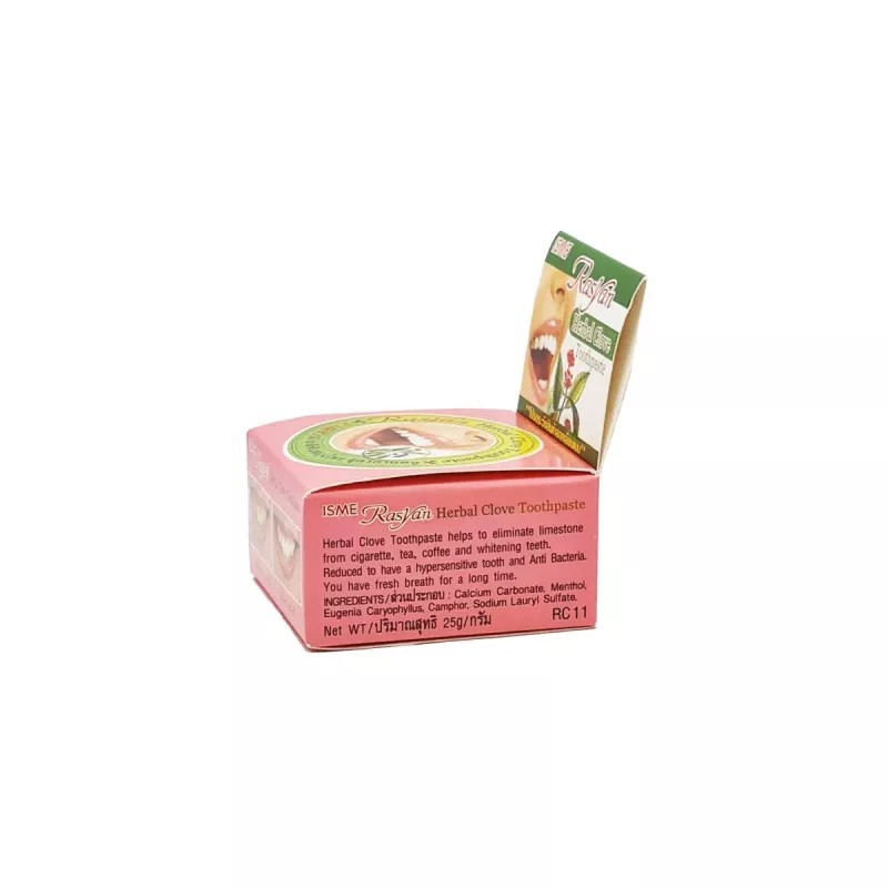 ISME Rasyan Herbal Clove Toothpaste (25g, Pack of 3)