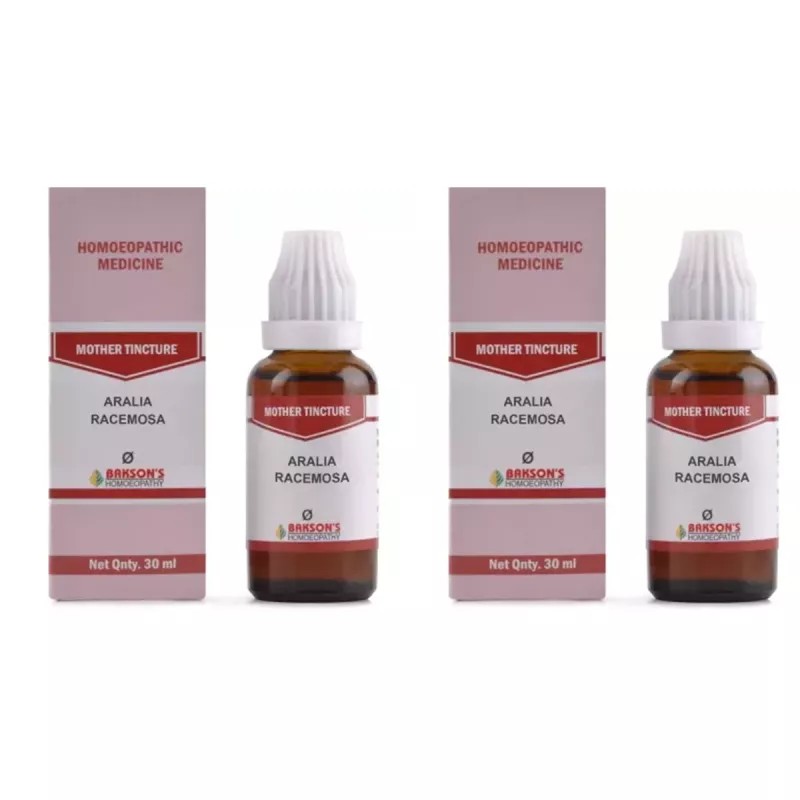 Bakson Aralia Racemosa 1X (Q) (30ml, Pack of 2)
