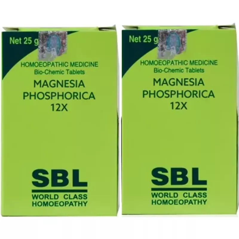 SBL Magnesia Phosphoricum 12X (25g, Pack of 2)