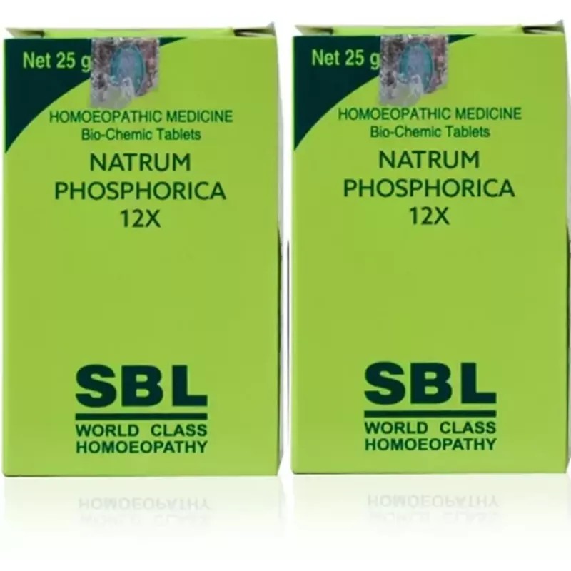 SBL Natrum Phosphoricum 12X (25g, Pack of 2)