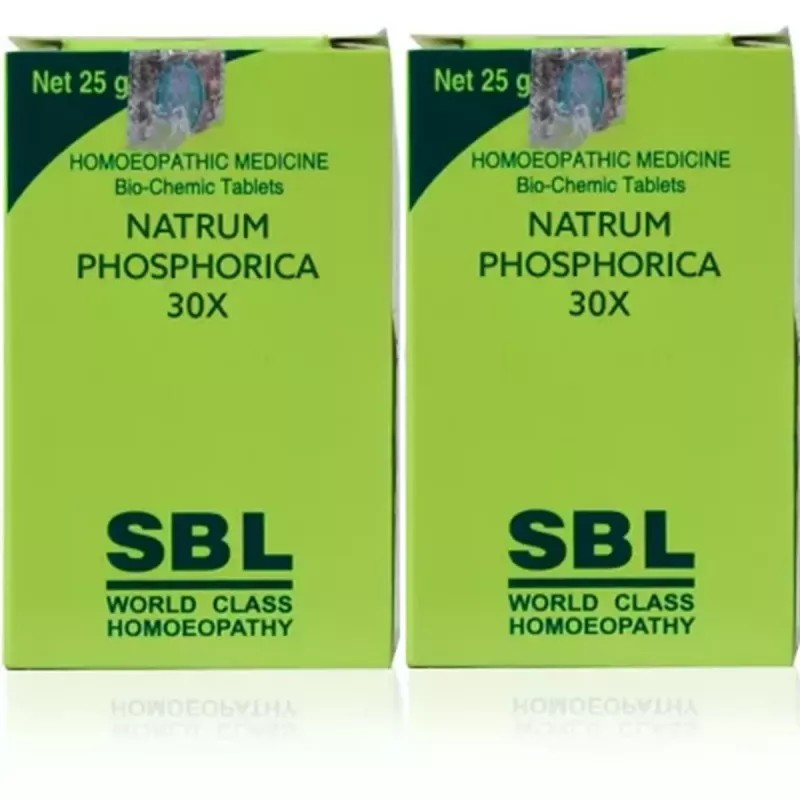SBL Natrum Phosphoricum 30X (25g, Pack of 2)