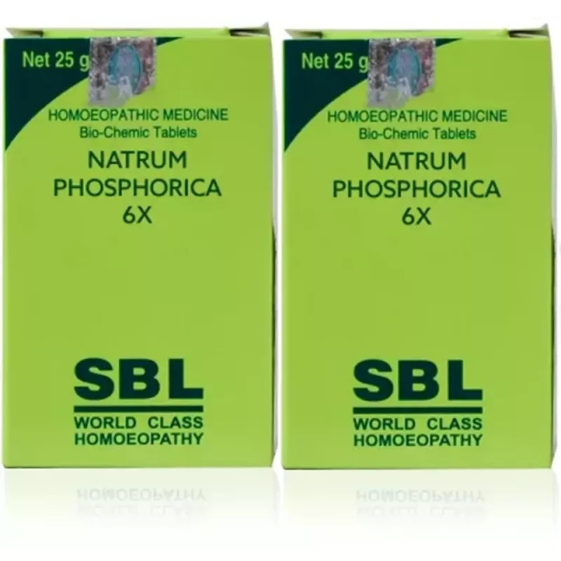 SBL Natrum Phosphoricum 6X (25g, Pack of 2)