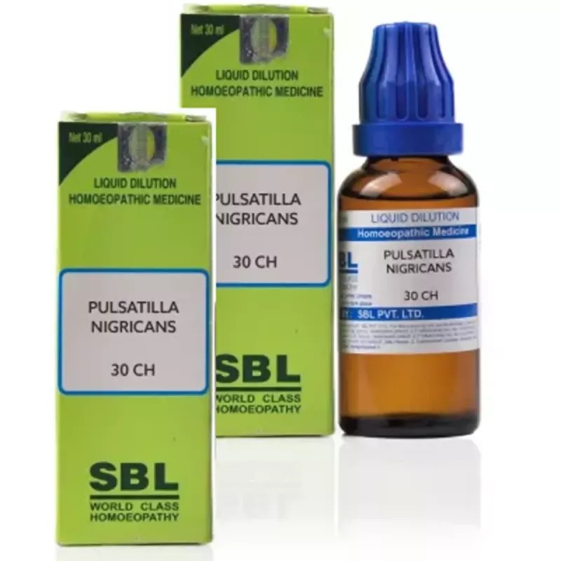 SBL Pulsatilla Nigricans 30 CH (30ml, Pack of 2)
