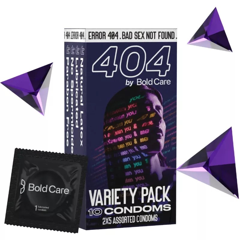 Bold Care Variety Pack Condoms For Mens (10units)