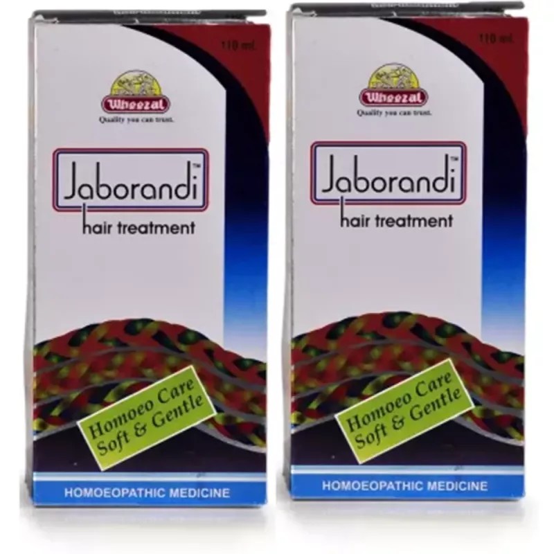 Wheezal Jaborandi Hair Treatment Oil (110ml, Pack of 2)