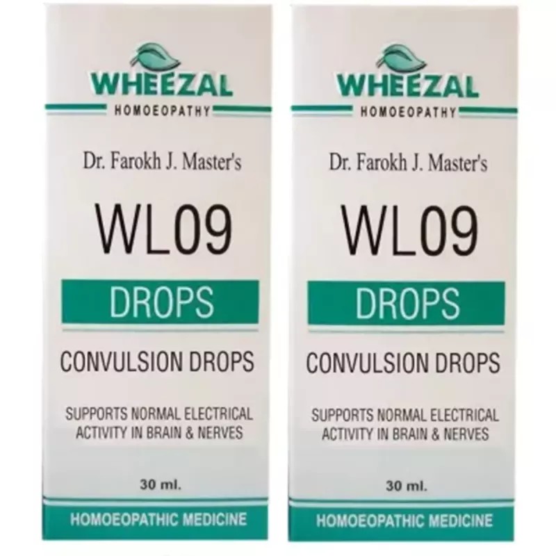 Wheezal WL-9 Convulsion Drops (30ml, Pack of 2)