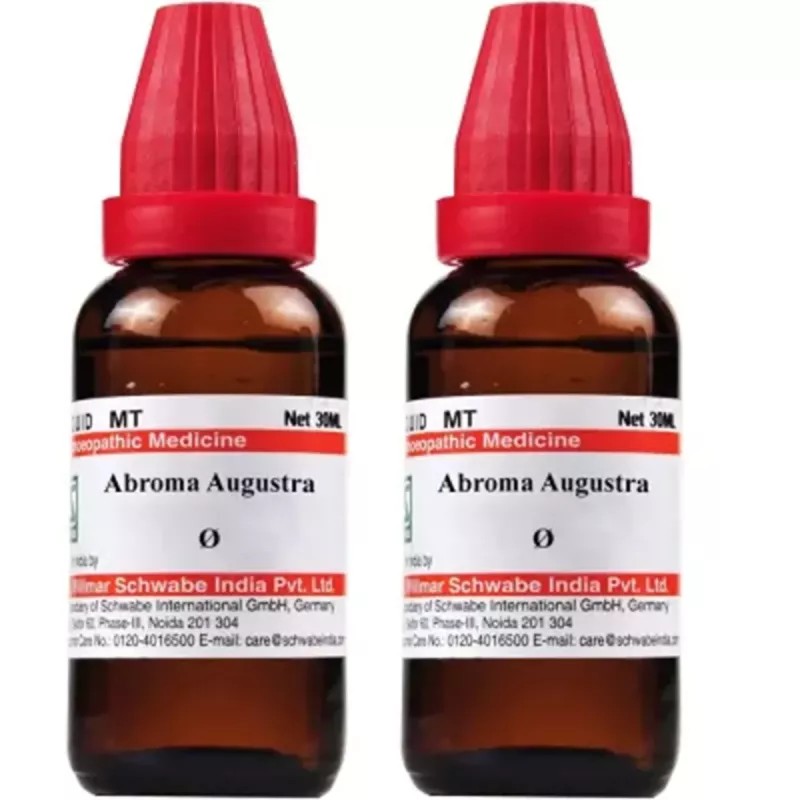 Willmar Schwabe India Abroma Augusta 1X (Q) (30ml, Pack of 2)