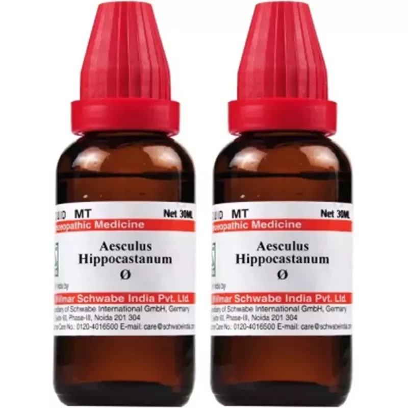Willmar Schwabe India Aesculus Hippocastanum 1X (Q) (30ml, Pack of 2)