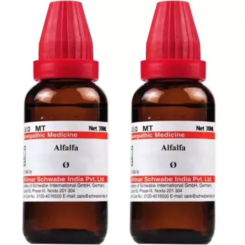 Willmar Schwabe India Alfalfa 1X (Q) (30ml, Pack of 2)