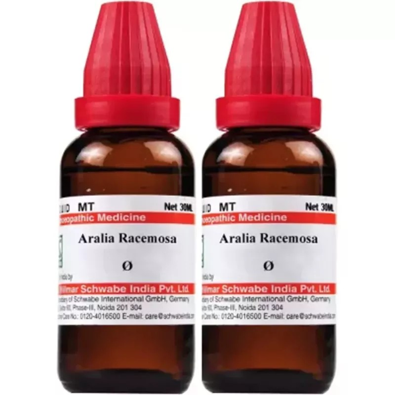 Willmar Schwabe India Aralia Racemosa 1X (Q) (30ml, Pack of 2)
