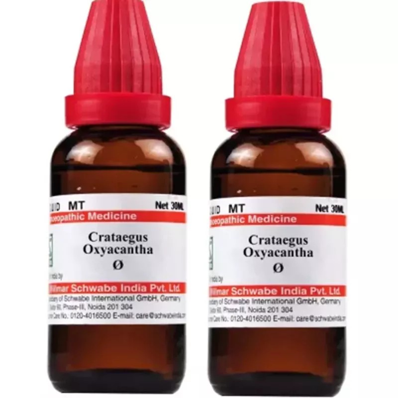 Willmar Schwabe India Crataegus oxyacantha 1X (Q) (30ml, Pack of 2)