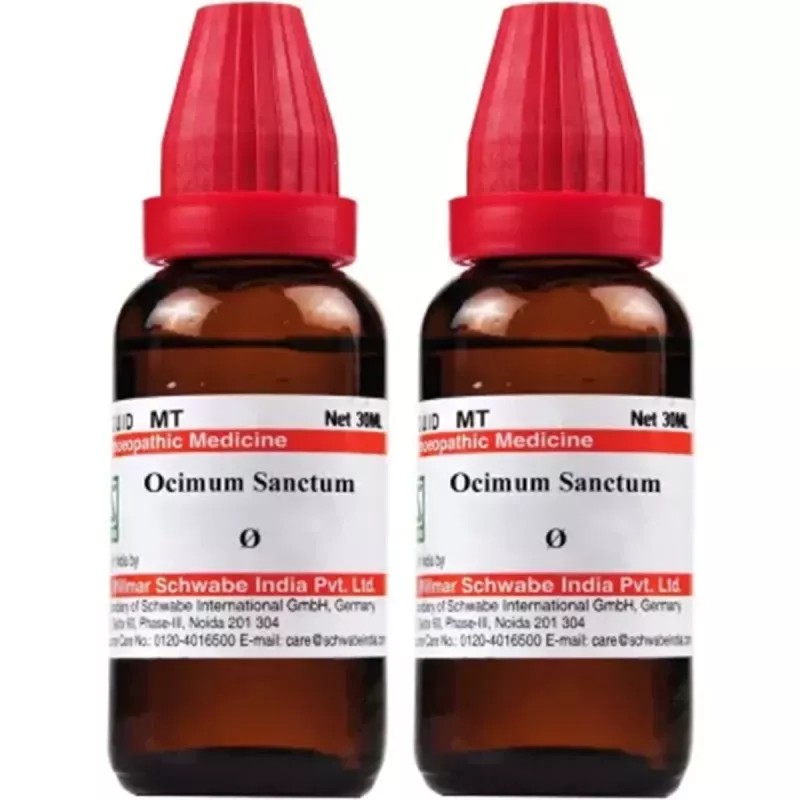 Willmar Schwabe India Ocimum sanctum (Tulasi) 1X (Q) (30ml, Pack of 2)