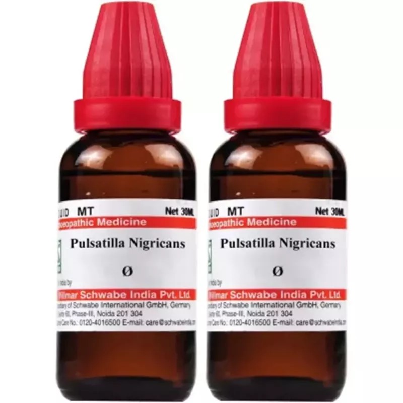 Willmar Schwabe India Pulsatilla Nigricans 1X (Q) (30ml, Pack of 2)