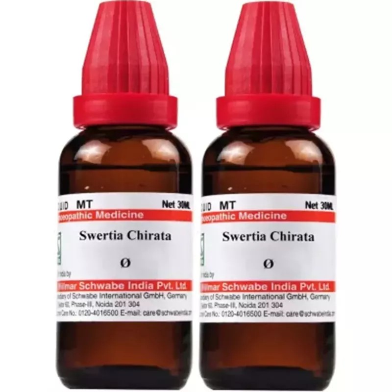 Willmar Schwabe India Swertia Chirata 1X (Q) (30ml, Pack of 2)