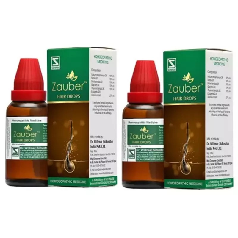 Willmar Schwabe India Zauber Hair Drop (30ml, Pack of 2)