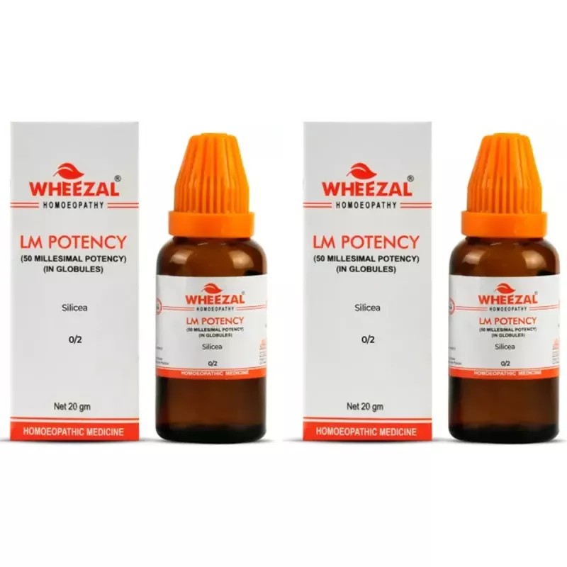 Wheezal Silicea LM 0/2 (20g, Pack of 2)