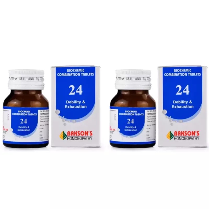Bakson Biochemic Combination 24 (25g, Pack of 2)