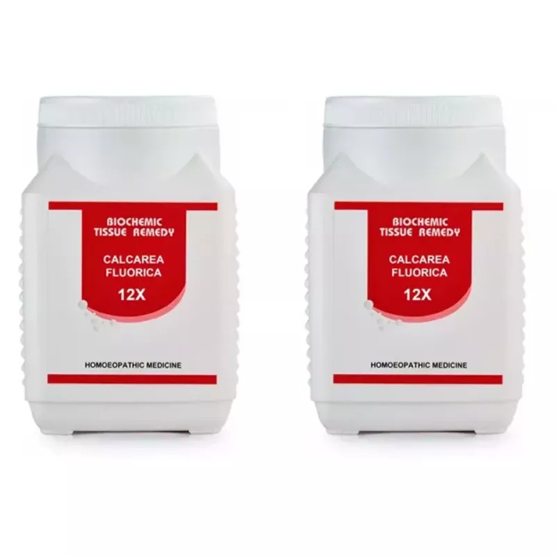 Bakson Calcarea Fluorica 12X (450g, Pack of 2)