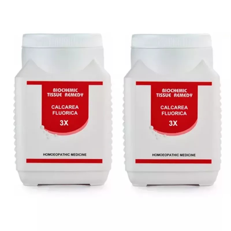 Bakson Calcarea Fluorica 3X (450g, Pack of 2)