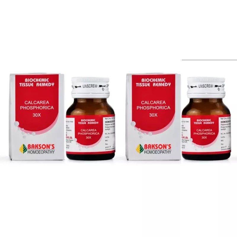 Bakson Calcarea Phosphorica 30X (25g, Pack of 2)