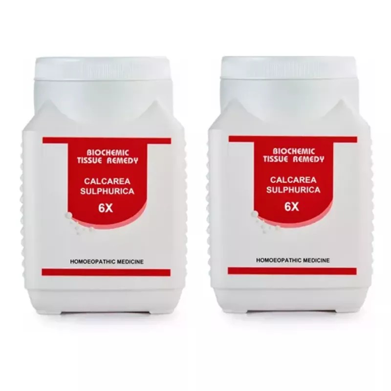 Bakson Calcarea Sulphurica 6X (450g, Pack of 2)