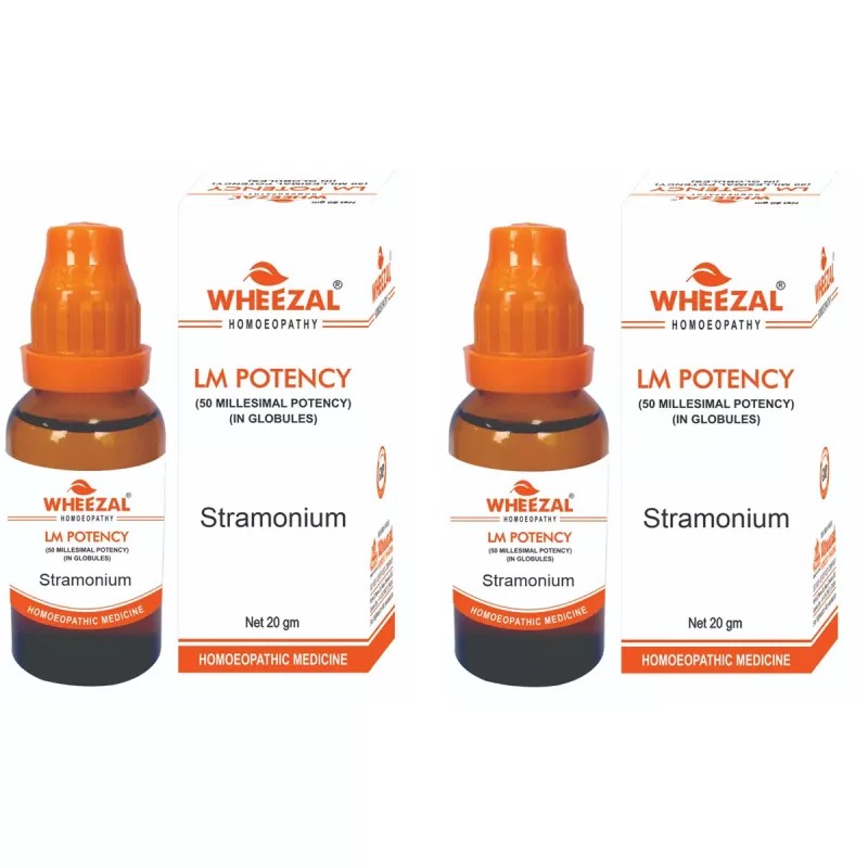 Wheezal Stramonium LM 0/28 (20g, Pack of 2)