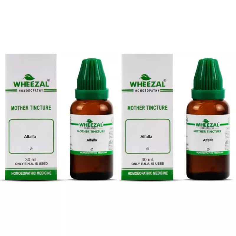 Wheezal Alfalfa 1X (Q) (30ml, Pack of 2)