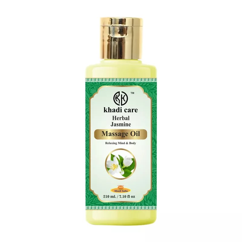 Khadi Care Herbal Jasmine Massage Oil (210ml)