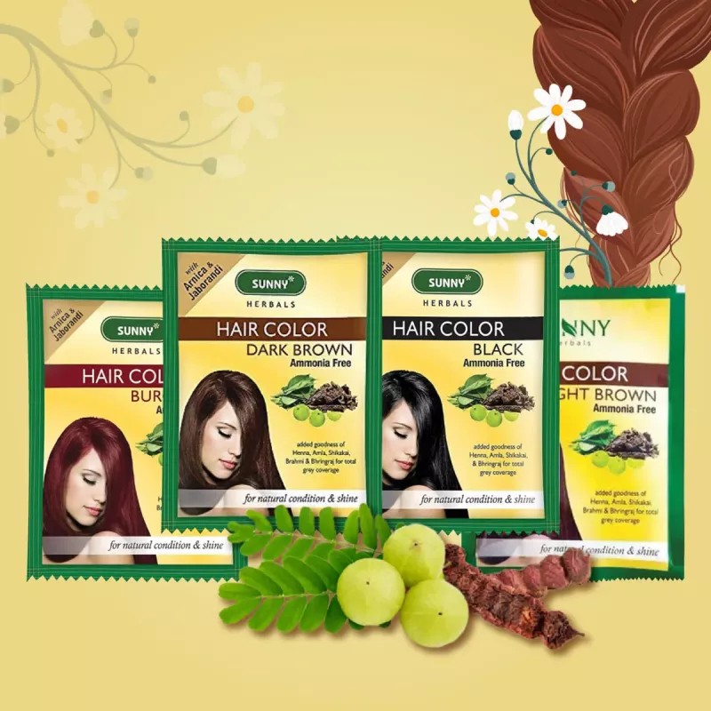 Bakson Sunny Hair Color (Light Brown) (20g)