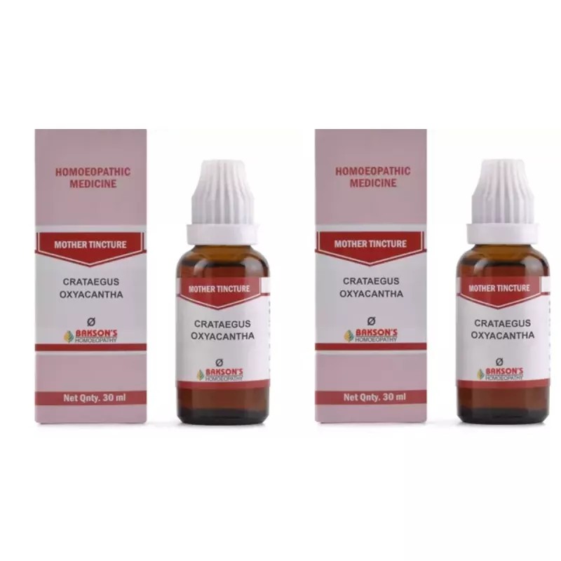 Bakson Crataegus Oxyacantha 1X (Q) (30ml, Pack of 2)