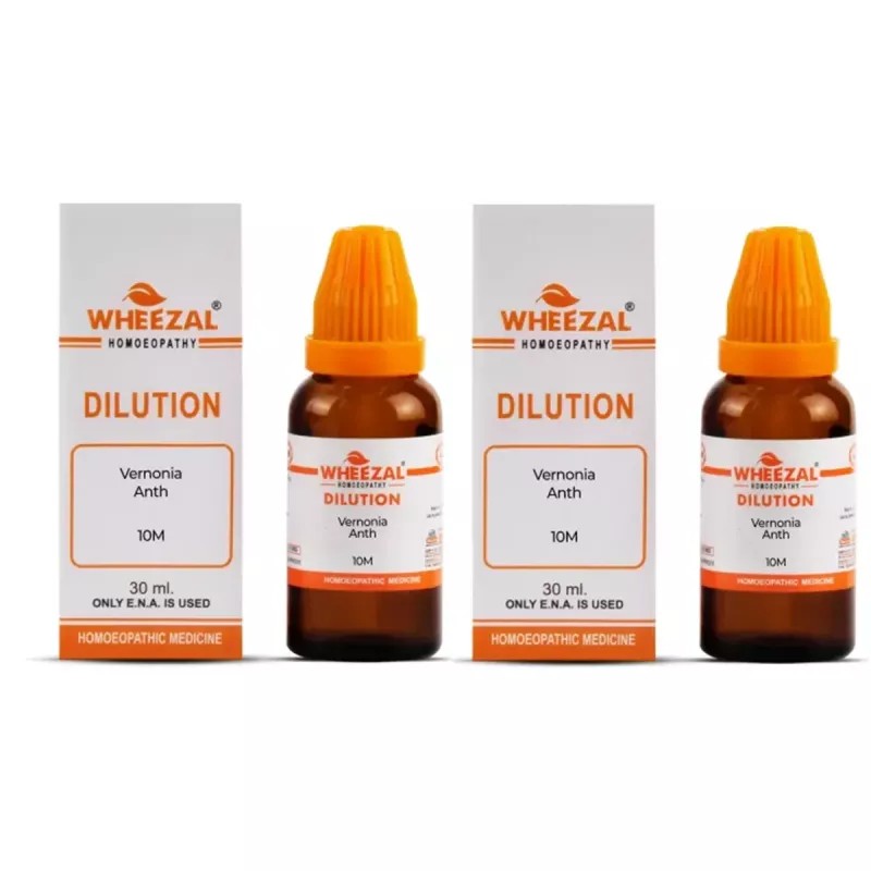 Wheezal Vernonia Anth 10M CH (30ml, Pack of 2)