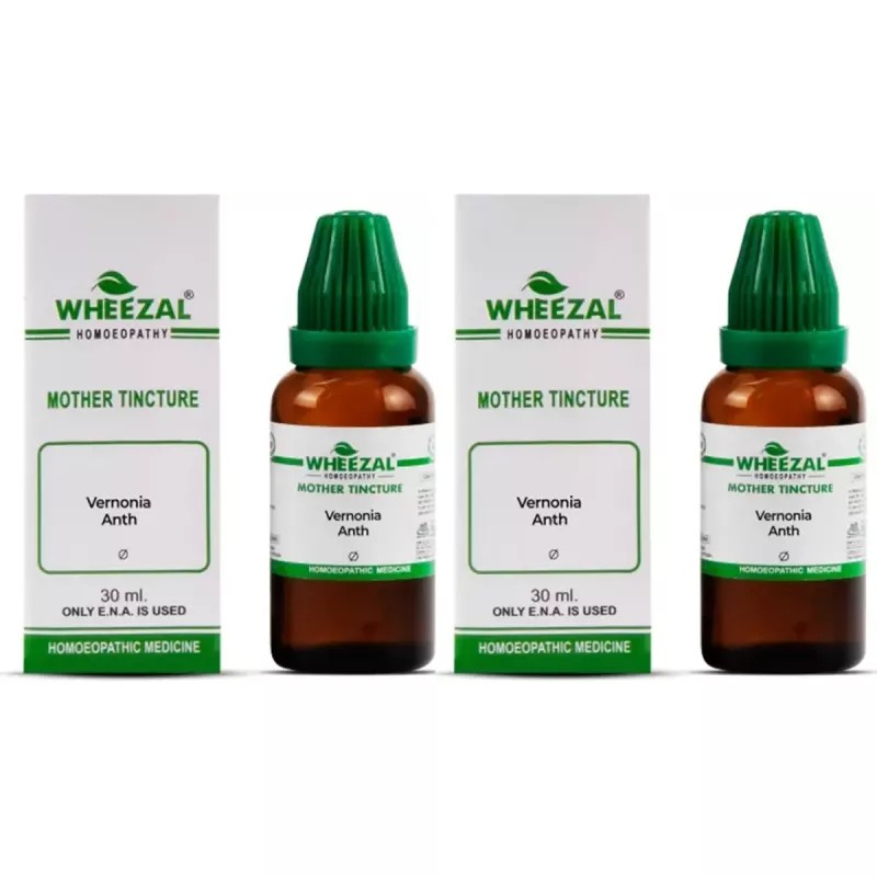 Wheezal Vernonia Anth 1X (Q) (30ml, Pack of 2)