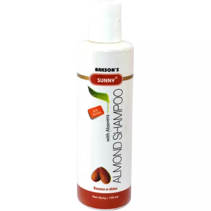 Bakson Sunny Almond Shampoo with Aloe Vera (150ml)