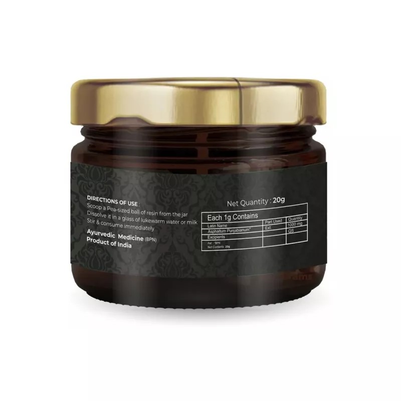 Mint Veda Shilajit Resin (20g, Pack of 2)